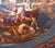 Large Hand-Painted Wall Charger Plate Depicting Roman Battle with Semi Nude Sabine Woman, 1866 For Sale - Image 6 of 18