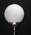 Black Art Deco Faceted Glass Column Table Lamp with Opaline Shade, 1940s For Sale - Image 8 of 18