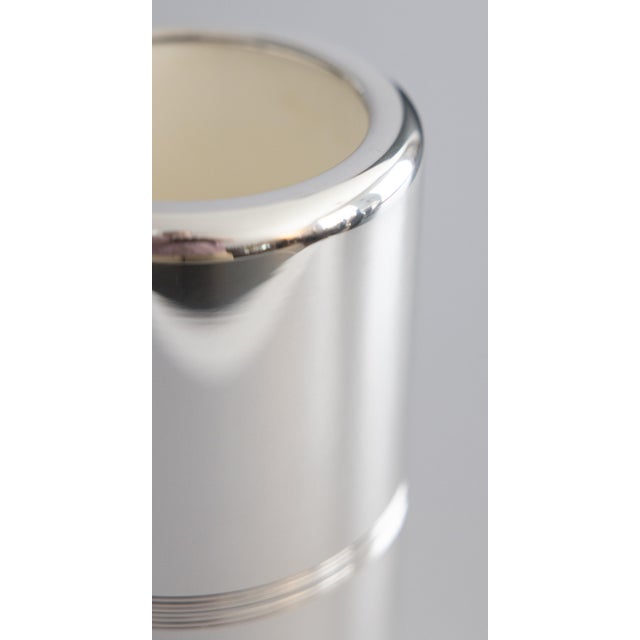 Vintage French Christofle Silver Plate Wine Bottle Chiller Cooler For Sale In Houston - Image 6 of 10