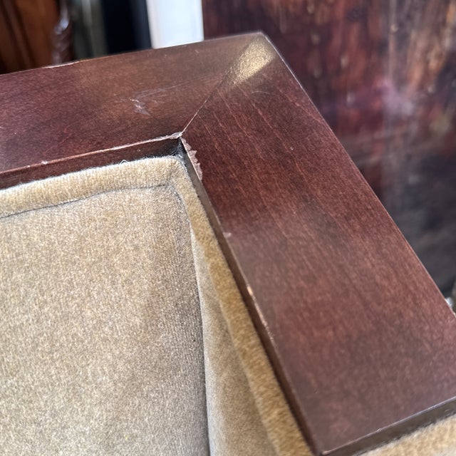 Michael Weiss for Vanguard Furniture Mohair Chairs, Pair For Sale - Image 10 of 12