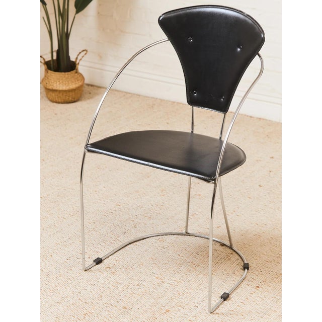 Mid 20th Century Post Modern Dining Chairs For Sale In Los Angeles - Image 6 of 8