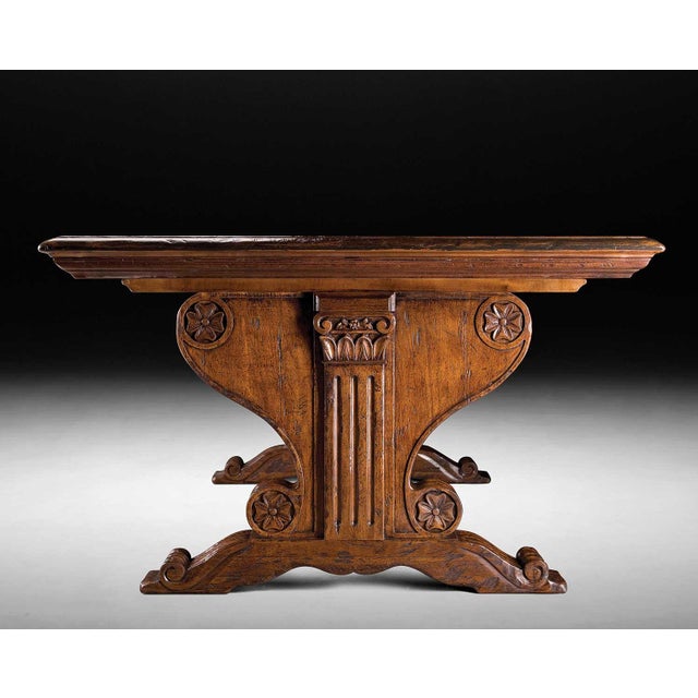 A masterpiece of classic design and exceptional craftsmanship. Handcrafted in Italy, this table combines rustic charm with...