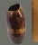 Mid-Century Modern 20th Mid-Century Modern Art Glazed Studio Pottery Brown Vase For Sale - Image 3 of 9