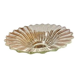 Heisey Crystolite Flared Serving Bowl For Sale