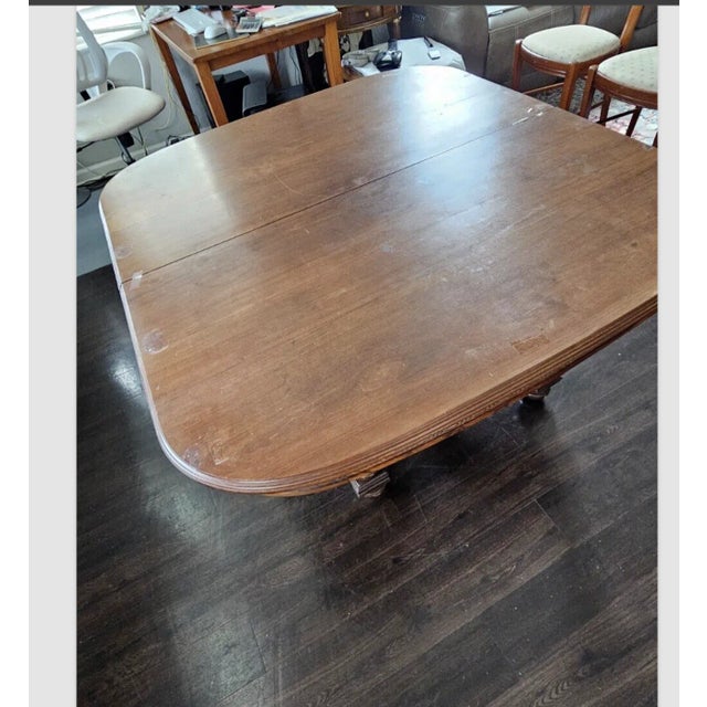 Antique French Louis XVI Rectangular Dining Table For Sale - Image 9 of 12