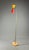Mid-Century Modern Italian Floor Lamp with Double Cone Shade and Italian Marble Base, 1950s For Sale - Image 3 of 18