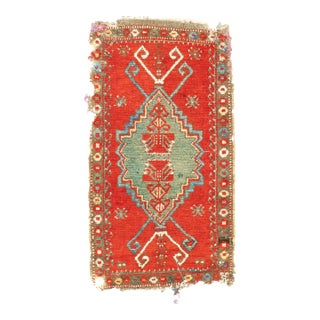 Antique Konya (One of Pair) Rug 1'6'' X 2'11'' For Sale