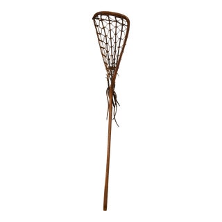 Lacrosse Stick, Circa 1920's For Sale