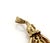 Mid 20th Century Mid 20th Century Diamond & Gems 9k Yellow Gold Animated Large Clown Charm Pendant For Sale - Image 5 of 6