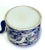 Antique Chinese Qing Blue and White Porcelain Teapot With Imperial Dragon & Could Design, 19th Century For Sale - Image 10 of 11