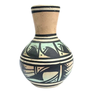 Small Vintage Navajo Painted Vase Pot