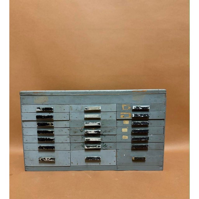 Gray Watchmaking Workshop Cabinet, 1950 For Sale - Image 8 of 8