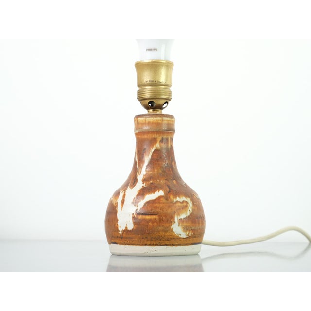 Mid-Century Danish Table Lamp in Ceramic, 1960s For Sale - Image 11 of 15