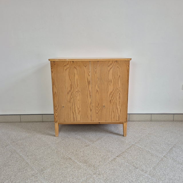 Chest of Drawers in Flame Birch, Norway, 1950s For Sale - Image 3 of 12