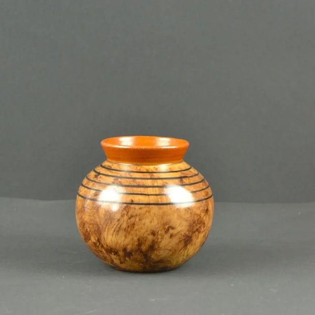 Scandinavian Ceramic Vase by Erik Mornils for Nittsjö, 1950s For Sale - Image 4 of 5