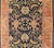 Antique Persian Sultanabad Carpet in Navy Blue Background and Rose Red Border 10'5 X 13' For Sale - Image 4 of 18