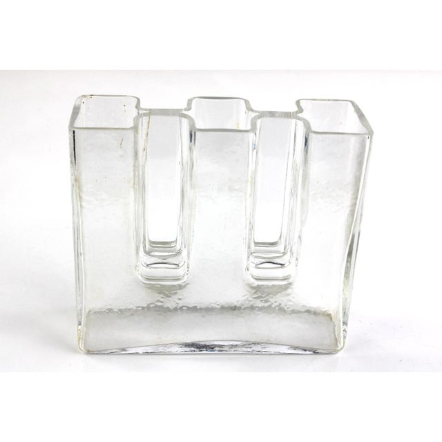 Glass Vase by C. J. Riedel for Riedel, 1970s For Sale - Image 7 of 7