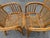 1980s Coastal Island Style Rattan/Bamboo Glass Top Dining or Game Table & 4 Chairs a Set For Sale In West Palm - Image 6 of 11