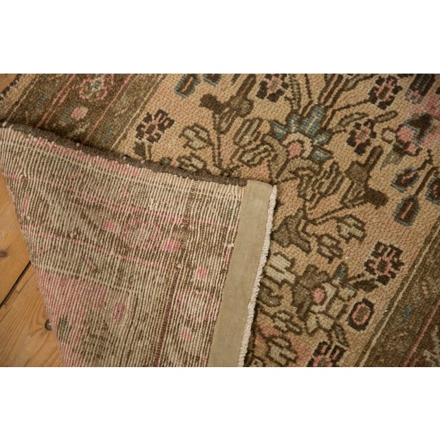 Vintage Distressed Bibikabad Rug Runner - 2'9" x 10'3" For Sale - Image 10 of 11