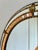 Wood Vintage Spanish Venetian-Style Wall Mirror, Oval, Brass, 1980s Hollywood Regency For Sale - Image 7 of 7