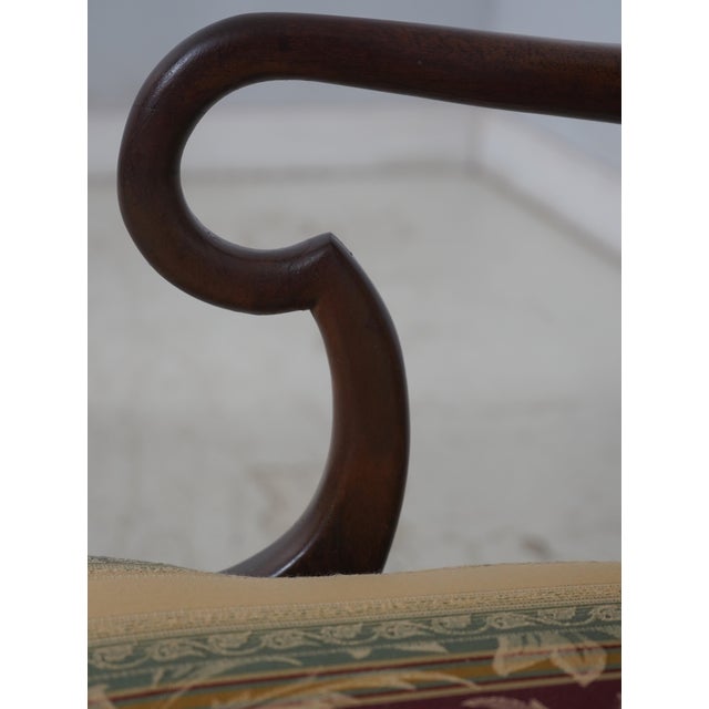Kittinger Williamsburg Mahogany Open Armchair For Sale - Image 15 of 18