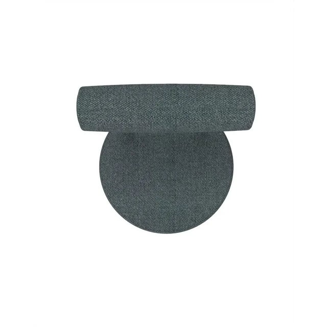 Not Yet Made - Made To Order Moca Chair in Safire 10 Fabric and Smoked Oak by Studio Rig for Collector For Sale - Image 5 of 7