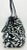 Valentino Black and White Paillette Sequin Tote For Sale In Philadelphia - Image 6 of 12