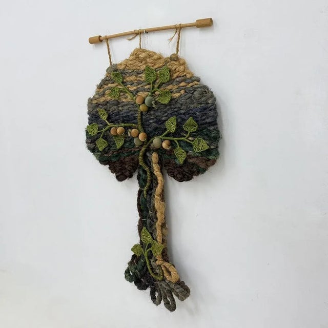 Vintage Tree Wall Tapestry, 1970s For Sale - Image 8 of 18