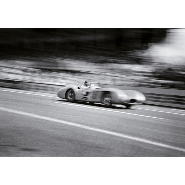 Need For Speed 17th July 1954: Argentinian racer Juan Manuel Fangio (1911 - 1995) chalks up a win for the Mercedes team at...