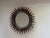 Sole Bio French Contemporary Ceramic Mirror by Renzo Maar Signed Dimensions: Ø 40 cm Materials: Enameled ceramic (white...