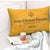 Large 20x30 lumbar pillow displaying back and front the famous French Champagne label. Veuve Clicquot Ponsardin is a...