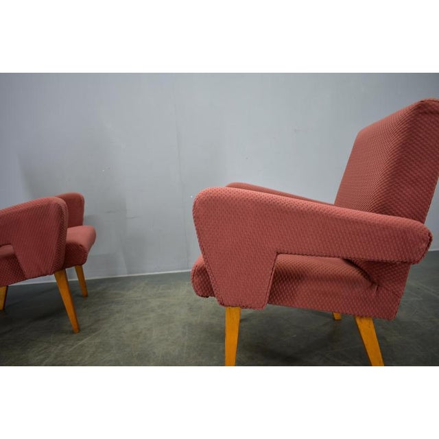 Vintage Armchairs, Former Czechoslovakia, 1960s, Set of 2 For Sale - Image 17 of 18