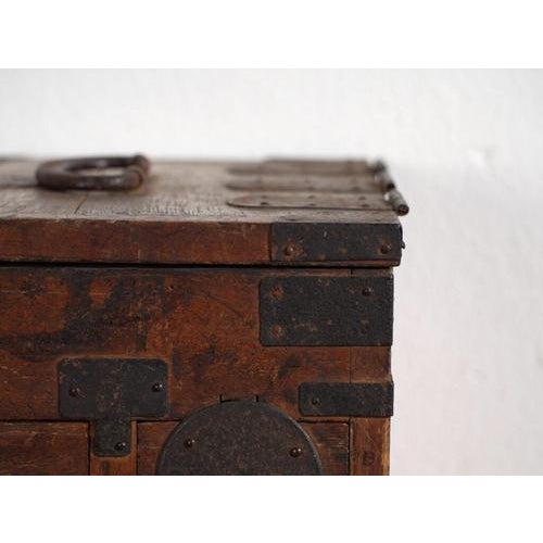 Antique Japanese Document Chest For Sale - Image 6 of 12