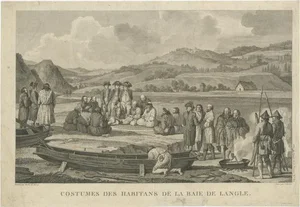 French Visiting Tomari, 1797, Paper