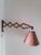Vintage Fabric and Teak Sconce, 1970s For Sale - Image 3 of 6