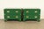 1970s Drexel Heritage Mid-Century Hollywood Regency Campaign Green Lacquered Nightstands | Pair For Sale - Image 5 of 13