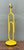 Vintage Yellow Metal Paperclip Table Lamp For Sale - Image 13 of 13