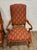 Late 20th Century Vintage American of Martinsville Queen Anne Style Gooseneck Arm Chairs - Pair For Sale - Image 5 of 13