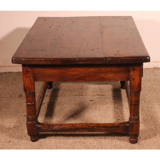 Late 16th Century Spanish Coffee Table in Walnut For Sale - Image 5 of 10