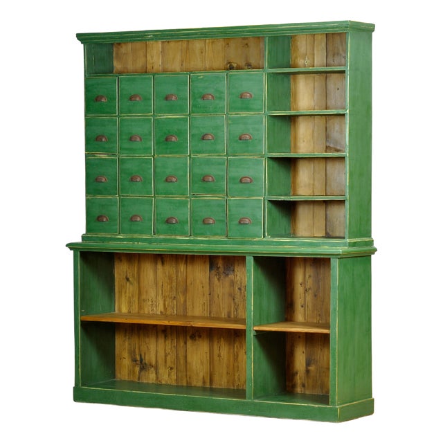 Large Pine Cabinet, 1930s For Sale