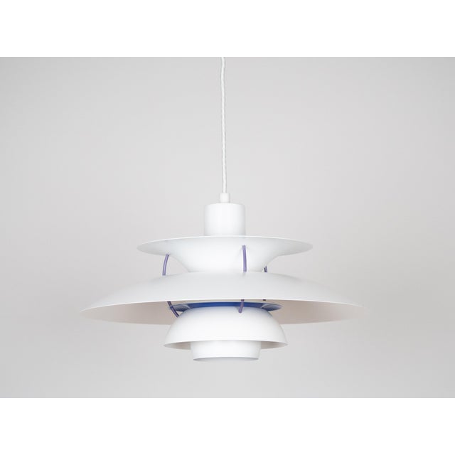 Louis Poulsen Danish PH 5 Lamp by Poul Henningsen for Louis Poulsen, 1950s For Sale - Image 4 of 12