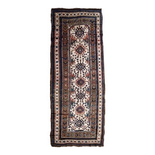 1870s, Handmade Antique Caucasian Kazak Rug 4.2' X 8.7' For Sale