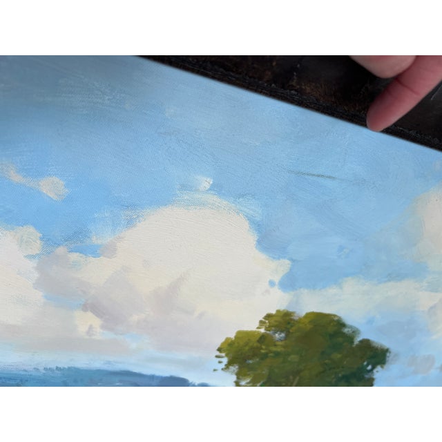 California Wildflowers Impressionist Oil Painting, Framed For Sale - Image 15 of 15