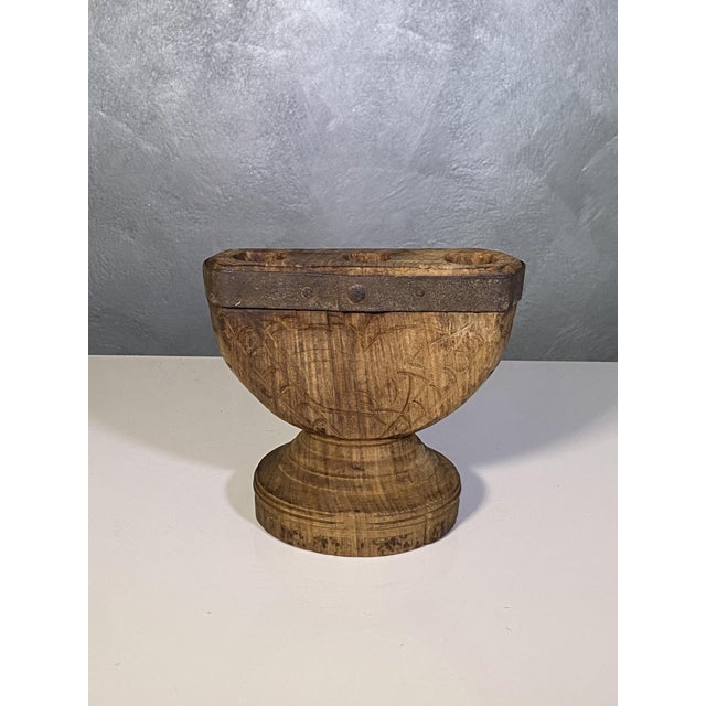 Vintage Indian Candleholder, 1920s For Sale - Image 11 of 11