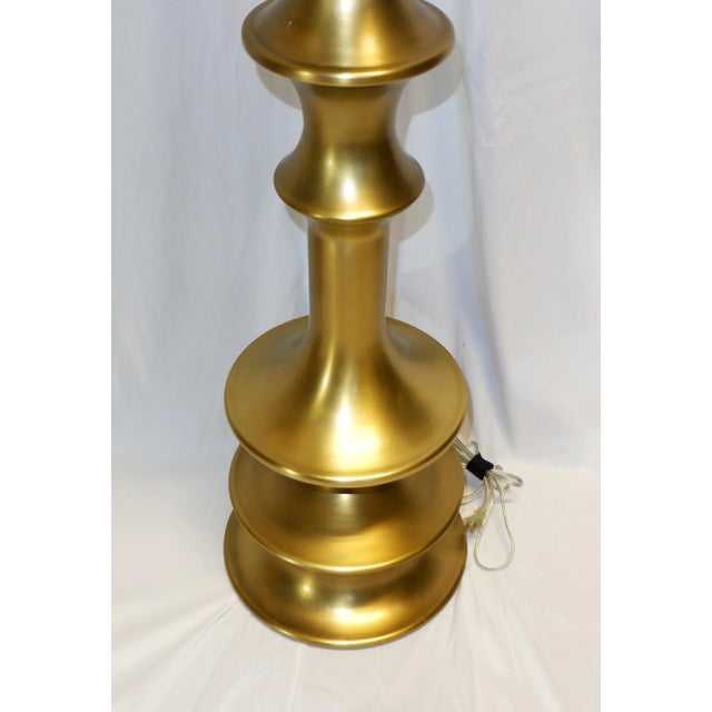 Pair of Brass Waldo Floor Lamps For Sale In Phoenix - Image 6 of 9