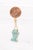 An Egyptian Faience Charm set in 21 karat gold as a Pendant. Faience is considered "early glass" and was used often in...