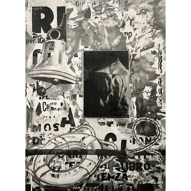 David Salle, David Salle Photogravure Heliogravure "Lucky" Pictures Generation Signed Print, 1992 For Sale