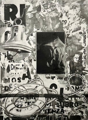 David Salle, David Salle Photogravure Heliogravure "Lucky" Pictures Generation Signed Print, 1992