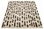 This hand-knotted organic Moroccan wool rug features a beige background with brown accents, geometric designs, and...