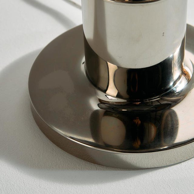 Chrome Table Lamp, Set of 2 For Sale - Image 4 of 15